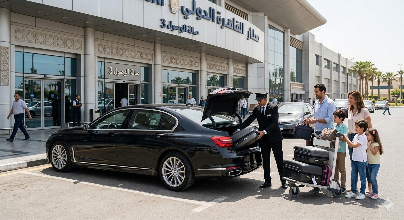 ليموزين مطار القاهرة للساحل الشمالي